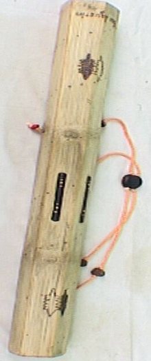 palo de agua or water stick percussion instrument